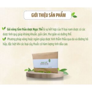 Gói xông tắm thảo dược Ngọc Thể
